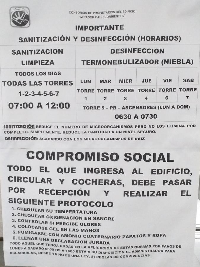 Departamento Cabo Corrientes Con Cochera Cubierta, Solo Alquiler A Familias O Mayores De Veinticinco Anos Мар-дель-Плата Екстер'єр фото