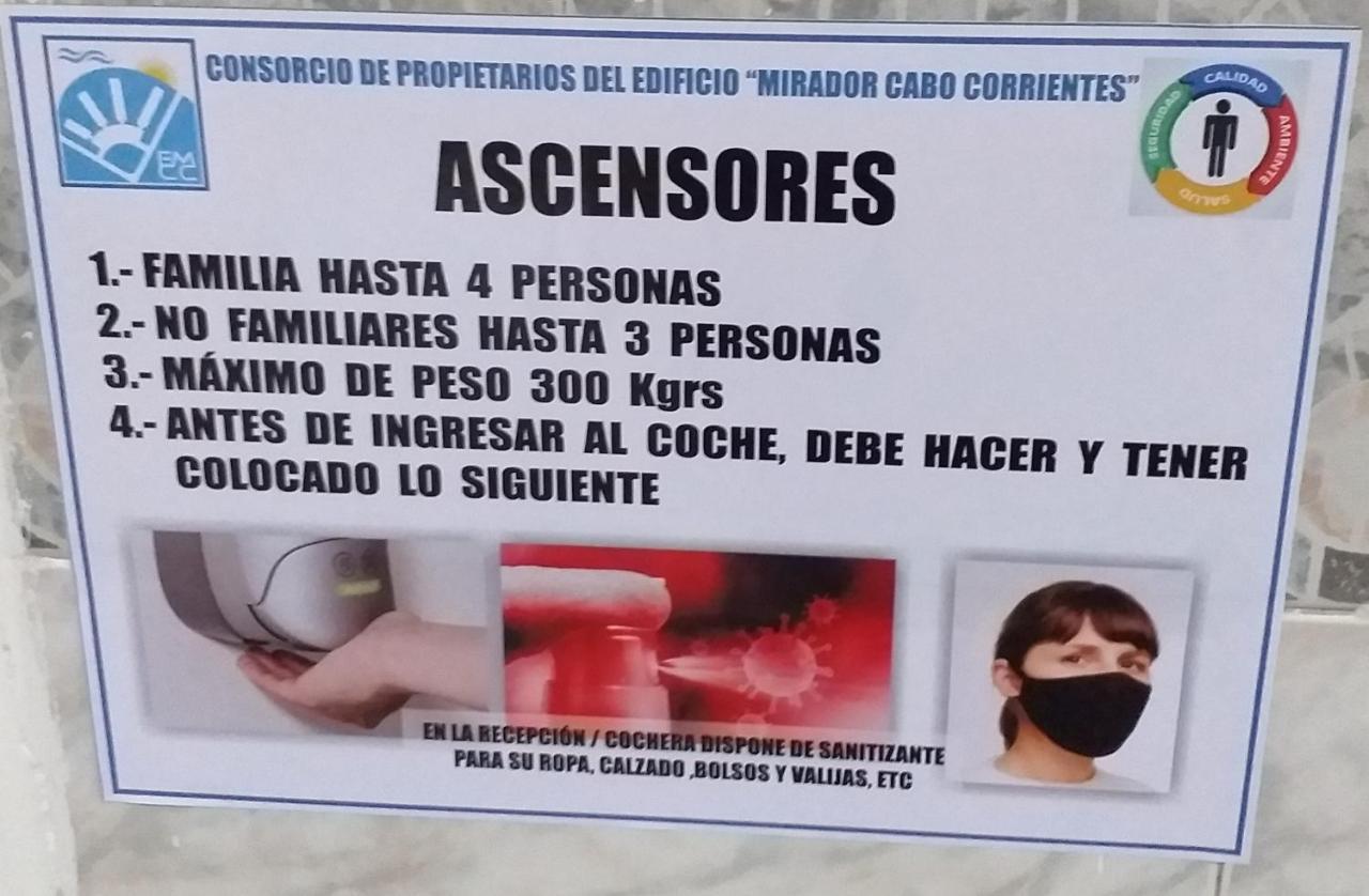 Departamento Cabo Corrientes Con Cochera Cubierta, Solo Alquiler A Familias O Mayores De Veinticinco Anos Мар-дель-Плата Екстер'єр фото
